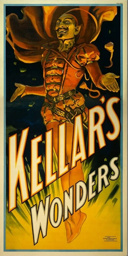 6" X 12" Keller's Wonders Vintage Magic Poster Wall Art - Image 2