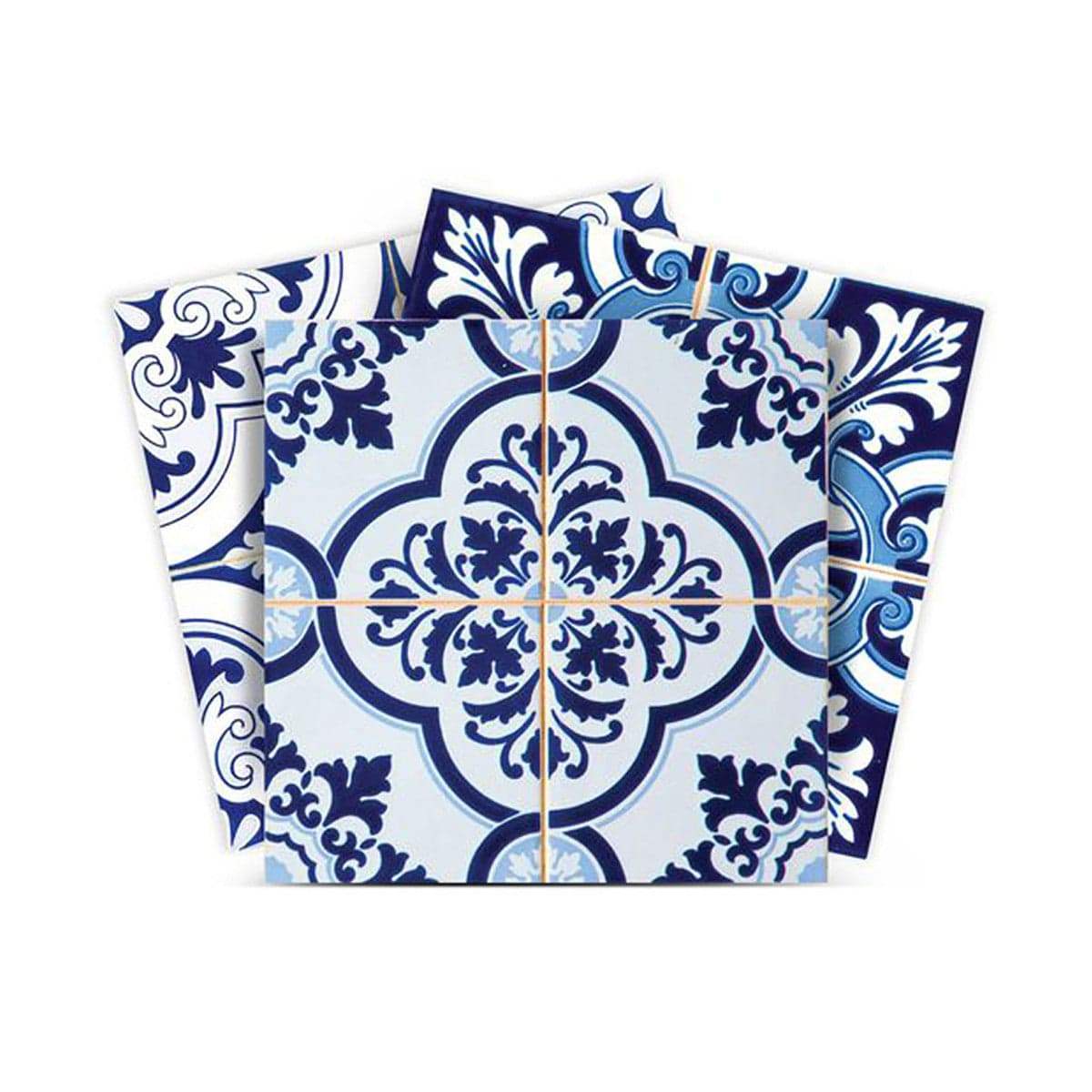 6" X 6" Azul Multi Mosaic Peel and Stick Tiles - Image 2