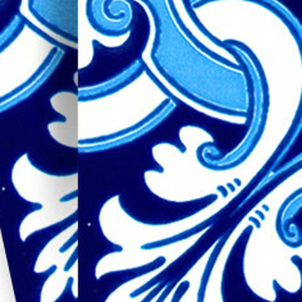 6" X 6" Blue Bali Removable Peel and Stick Tiles - Image 2