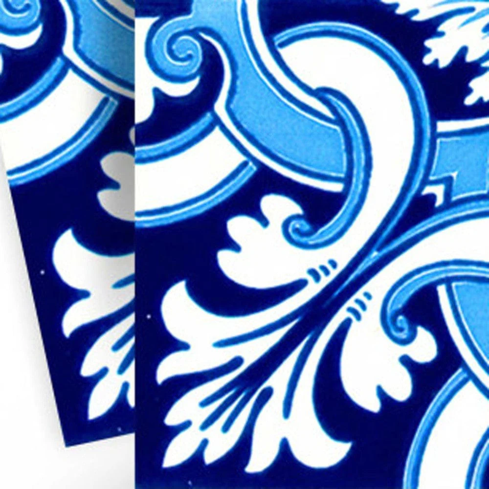 6" X 6" Blue Bali Removable Peel and Stick Tiles - Image 3