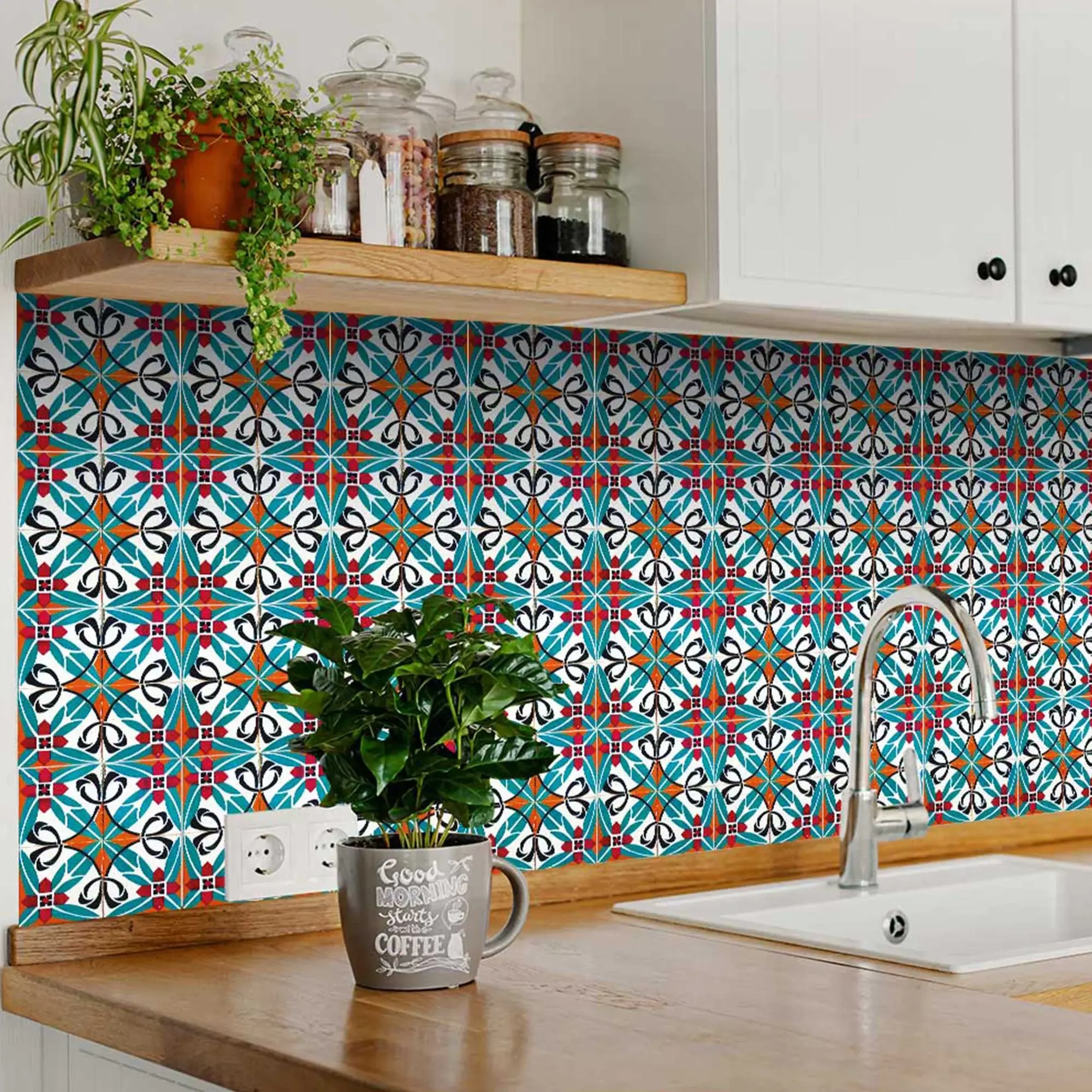 6" X 6" Cali Venice Removable  Peel And Stick Tiles - Image 5