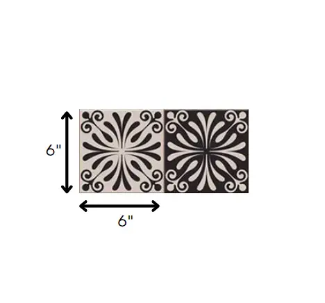 6" X 6" Cinnamon Swirl Peel And Stick Removable Tiles - Image 9