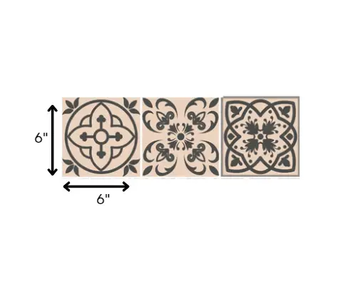 6" X 6" Espresso Brown Mosaic Peel And Stick Removable Tiles - Image 9