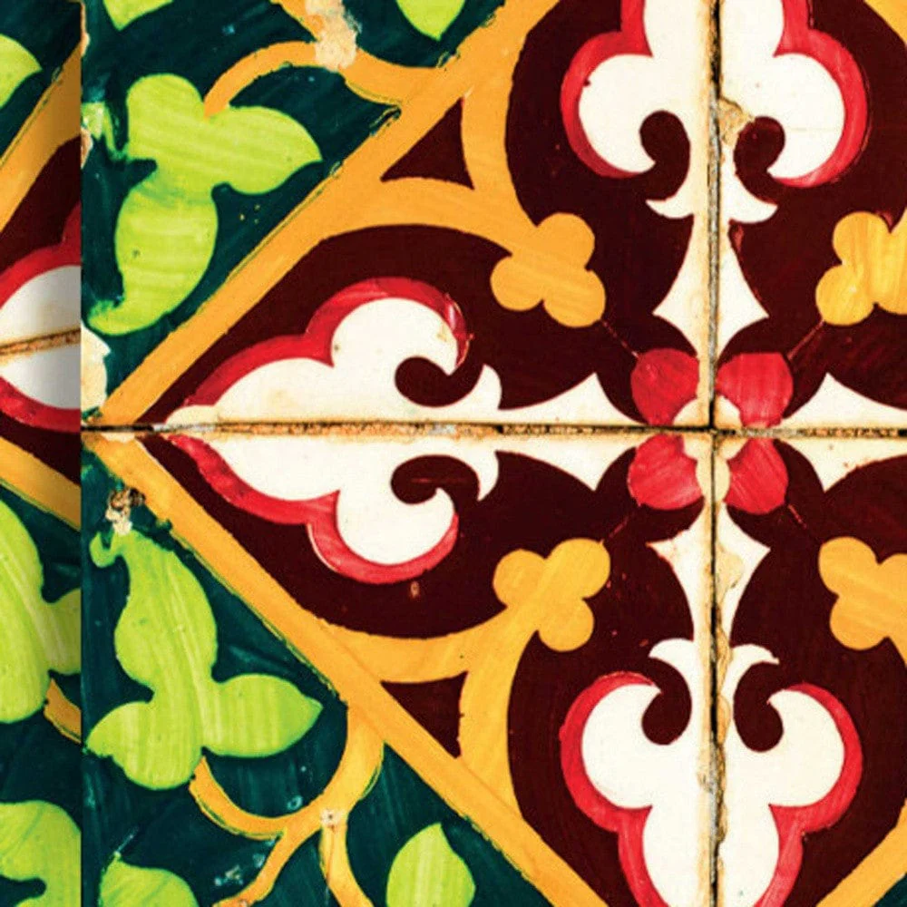 6" X 6" Green Leva Removable Peel and Stick Tiles - Image 3