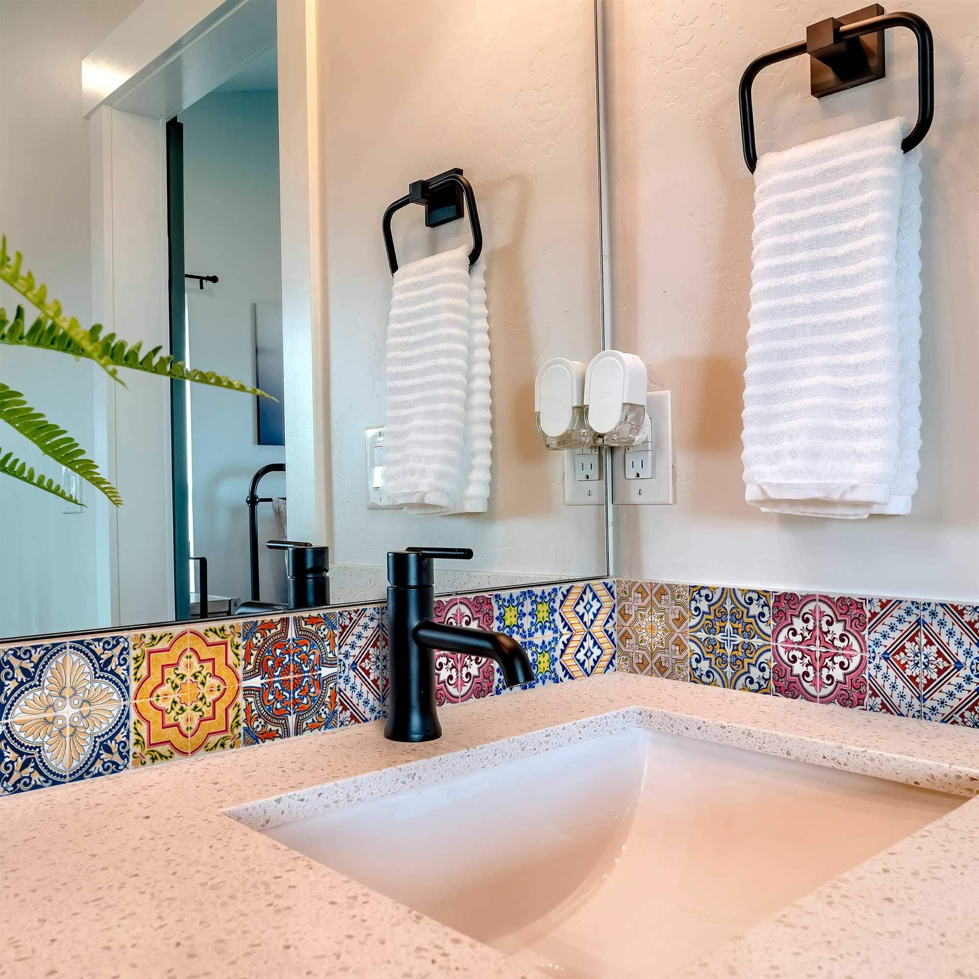 6" X 6" Linna Mutli Mosaic Peel and Stick Tiles - Image 7