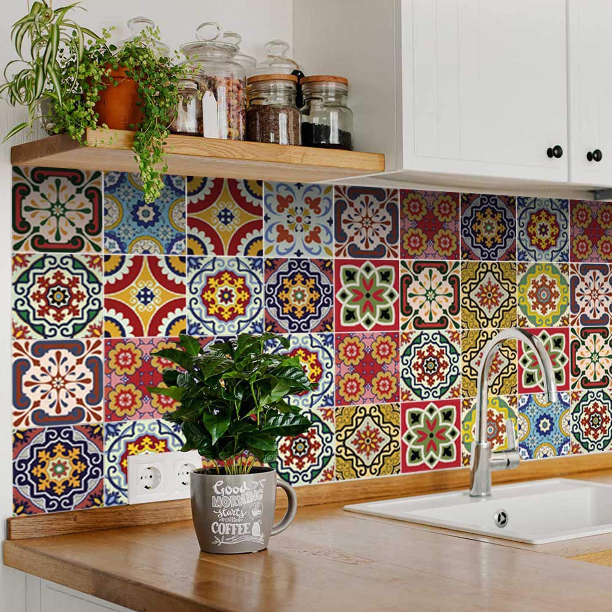 6" X 6" Mediterra Mosaic Peel and Stick Tiles - Image 4