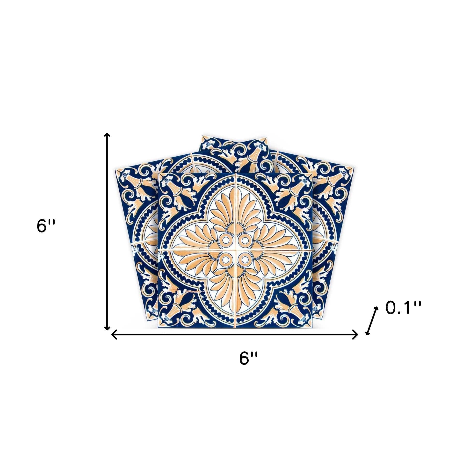 6" X 6" Nelly Peel And Stick Removable Tiles - Image 9