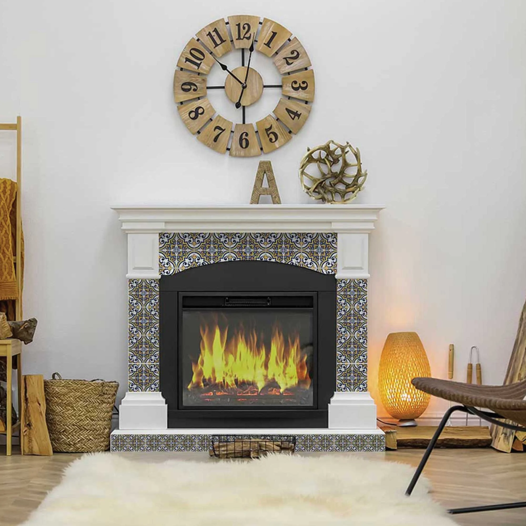 6" X 6" Neutral Gina Peel And Stick Removable Tiles - Image 7