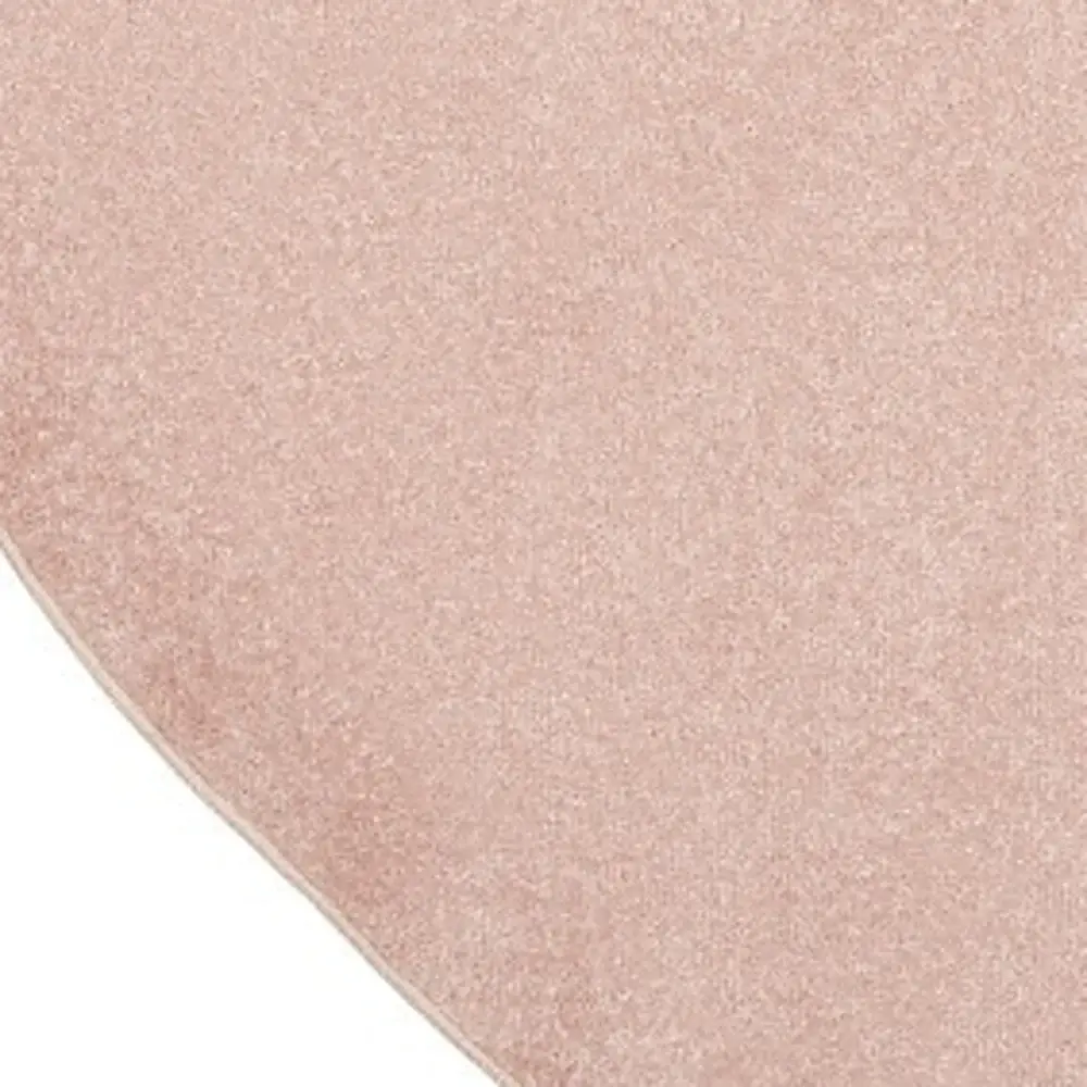 6' X 6' Pink Round Non Skid Indoor Outdoor Area Rug - Image 4