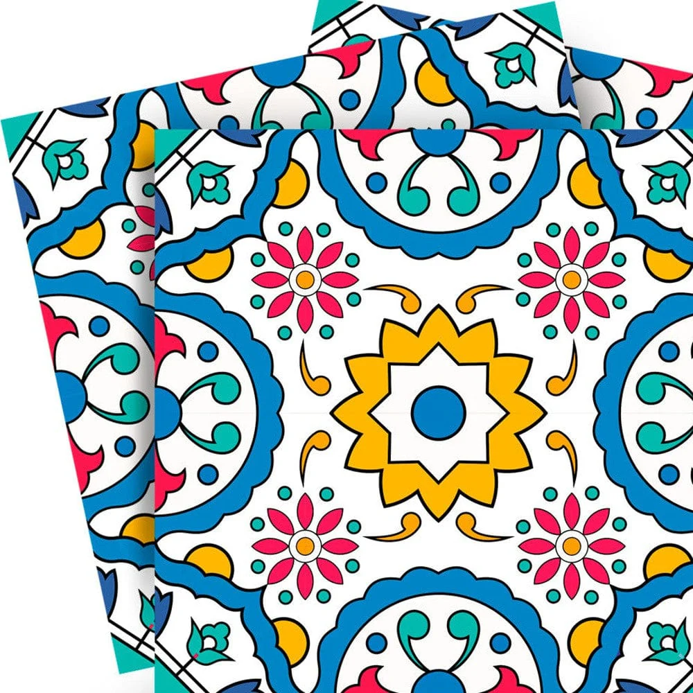 6" X 6" Raffia Gia  Removable Peel and Stick Tiles - Image 5