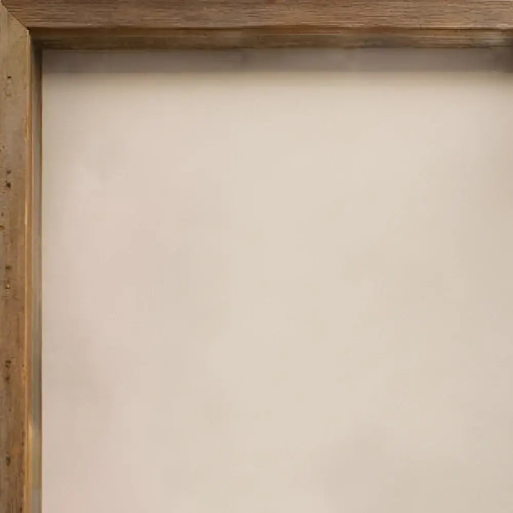 6” X 6” Rustic Farmhouse Gray Wood Shadow Box Frame - Image 4