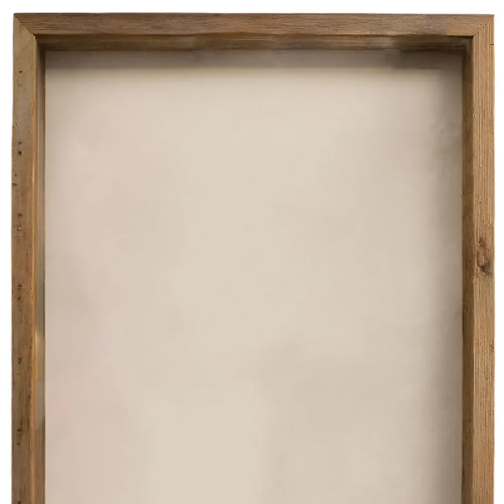6” X 6” Rustic Farmhouse Gray Wood Shadow Box Frame - Image 5