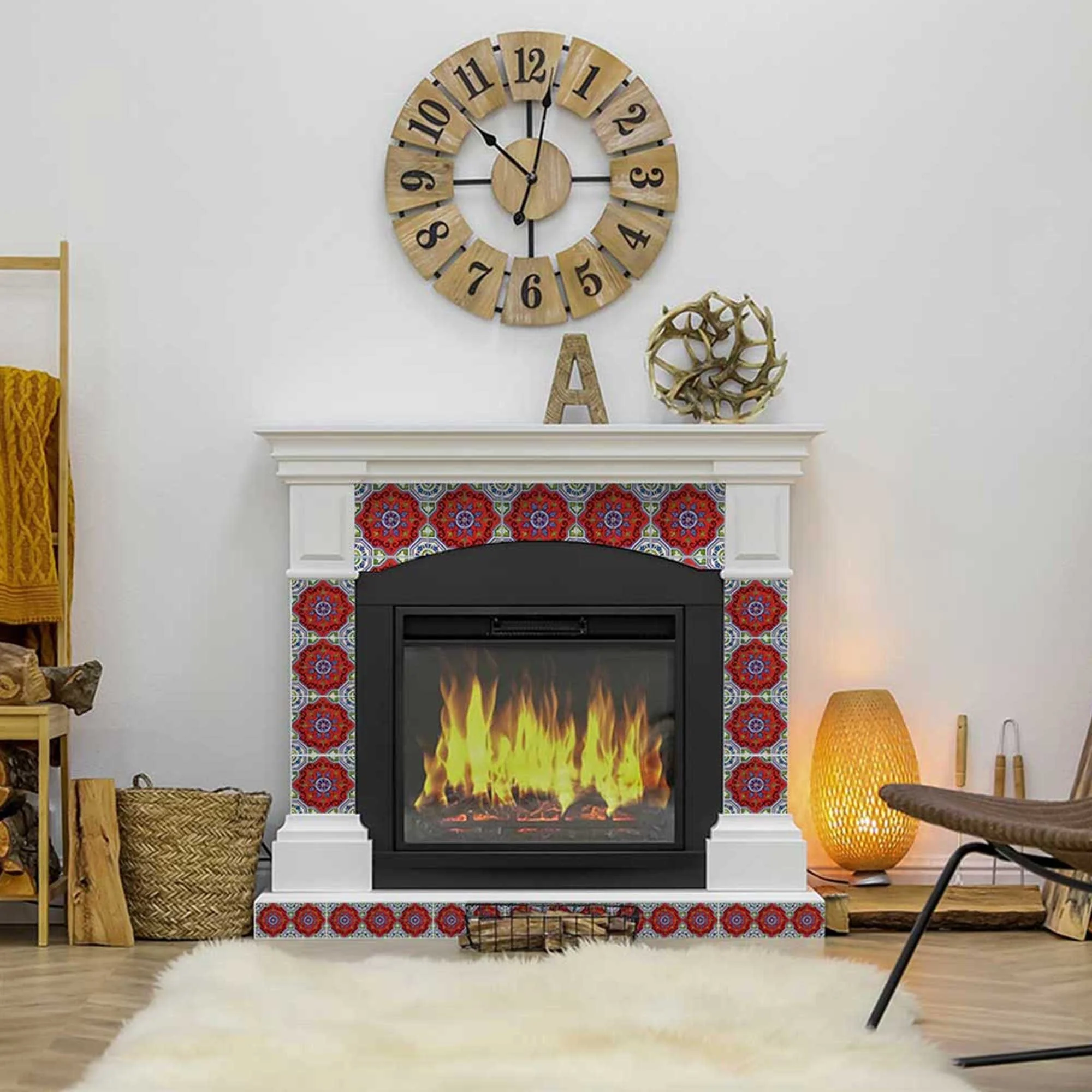 6" X 6" Sage Terra Removable Peel and Stick Tiles - Image 8