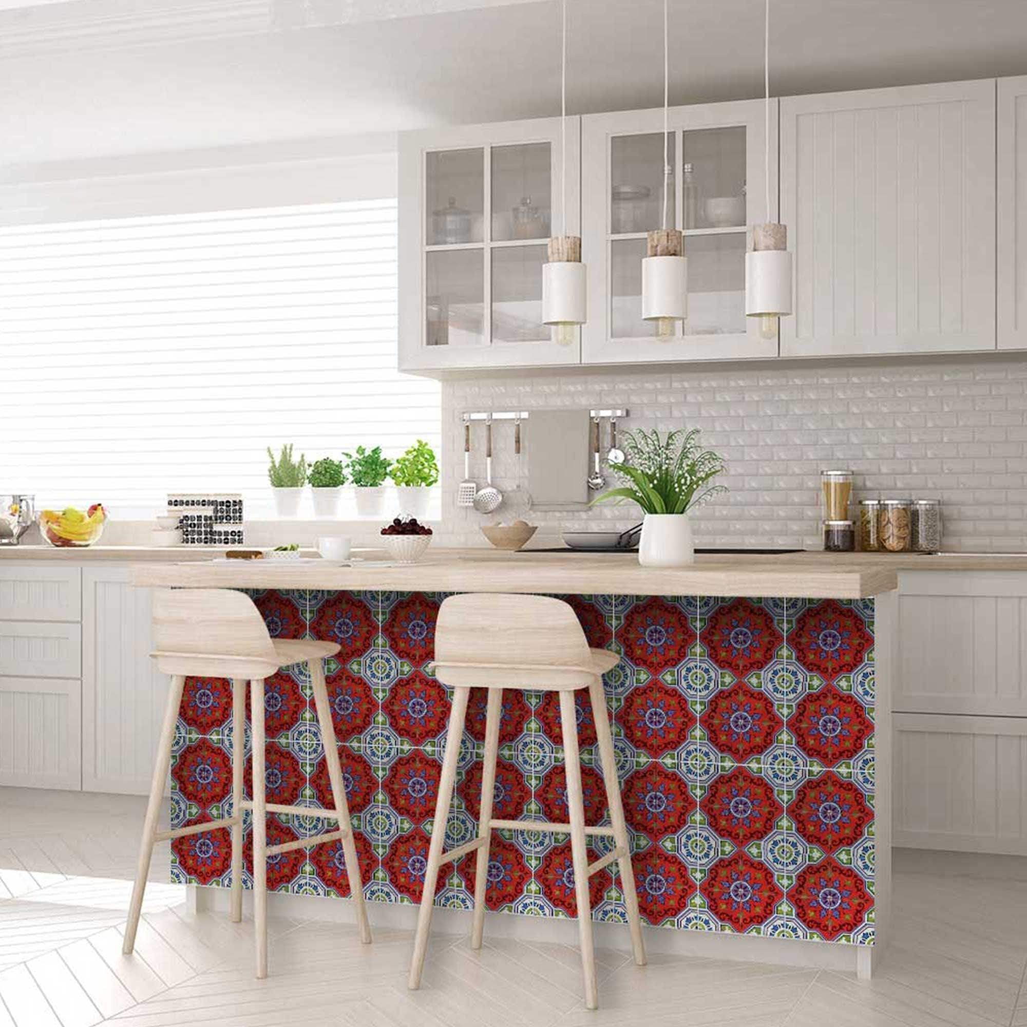 6" X 6" Sage Terra Removable Peel and Stick Tiles - Image 9