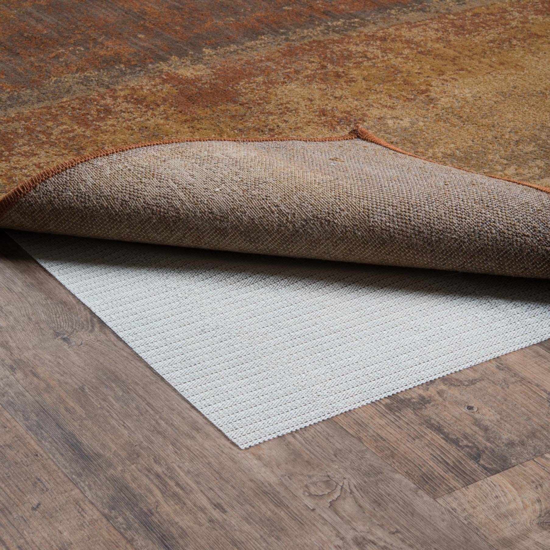 6" X 8" Standard Beige Non Slip Rug Pad - Image 2