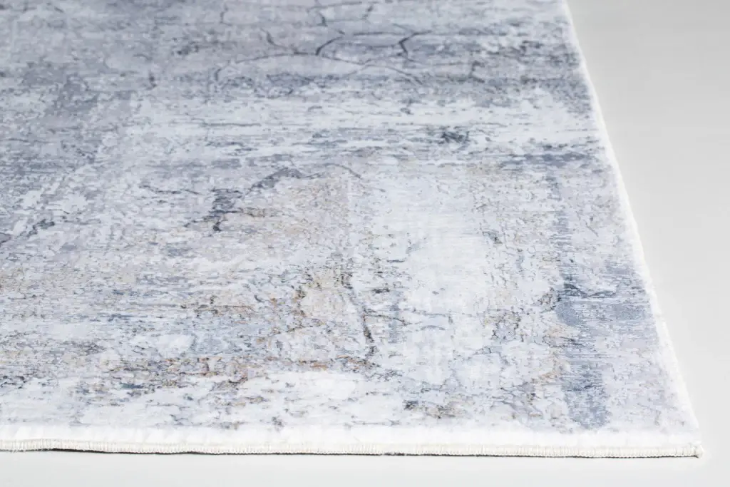6' X 9' Gray Abstract Area Rug - Image 3