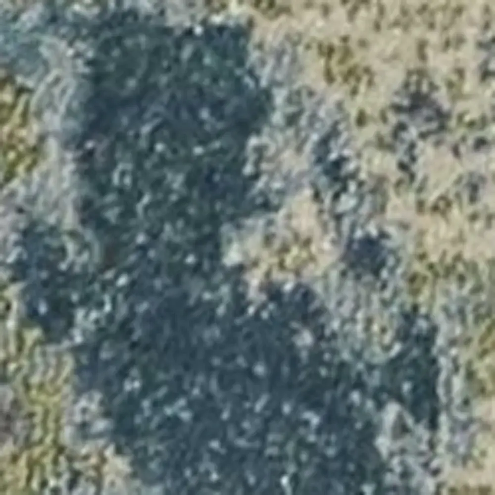 6' X 9' Green Or Blue Abstract Design Indoor Area Rug - Image 6