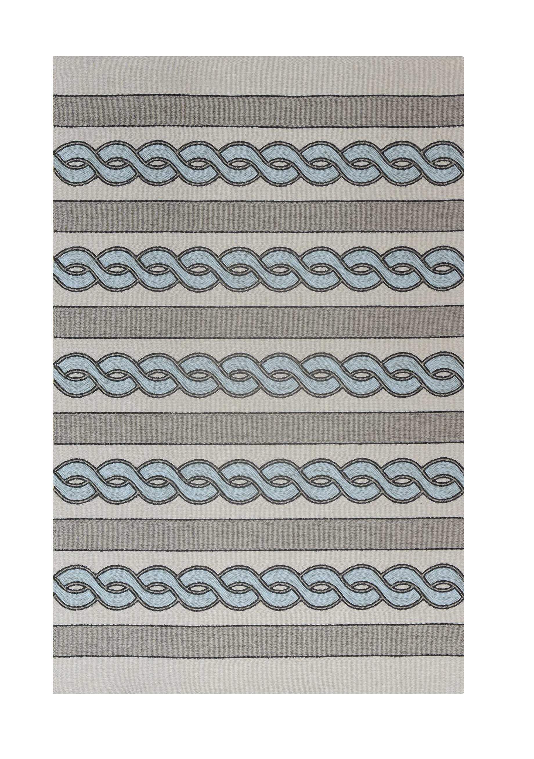 6' X 9'  Uv Treated Polypropylene Ivory Or Spa Area Rug - Image 2