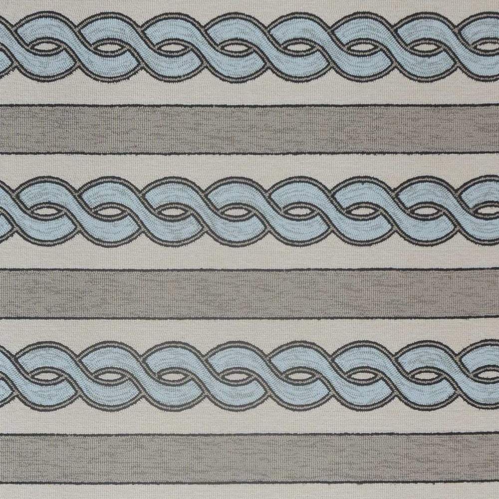 6' X 9'  Uv Treated Polypropylene Ivory Or Spa Area Rug - Image 4