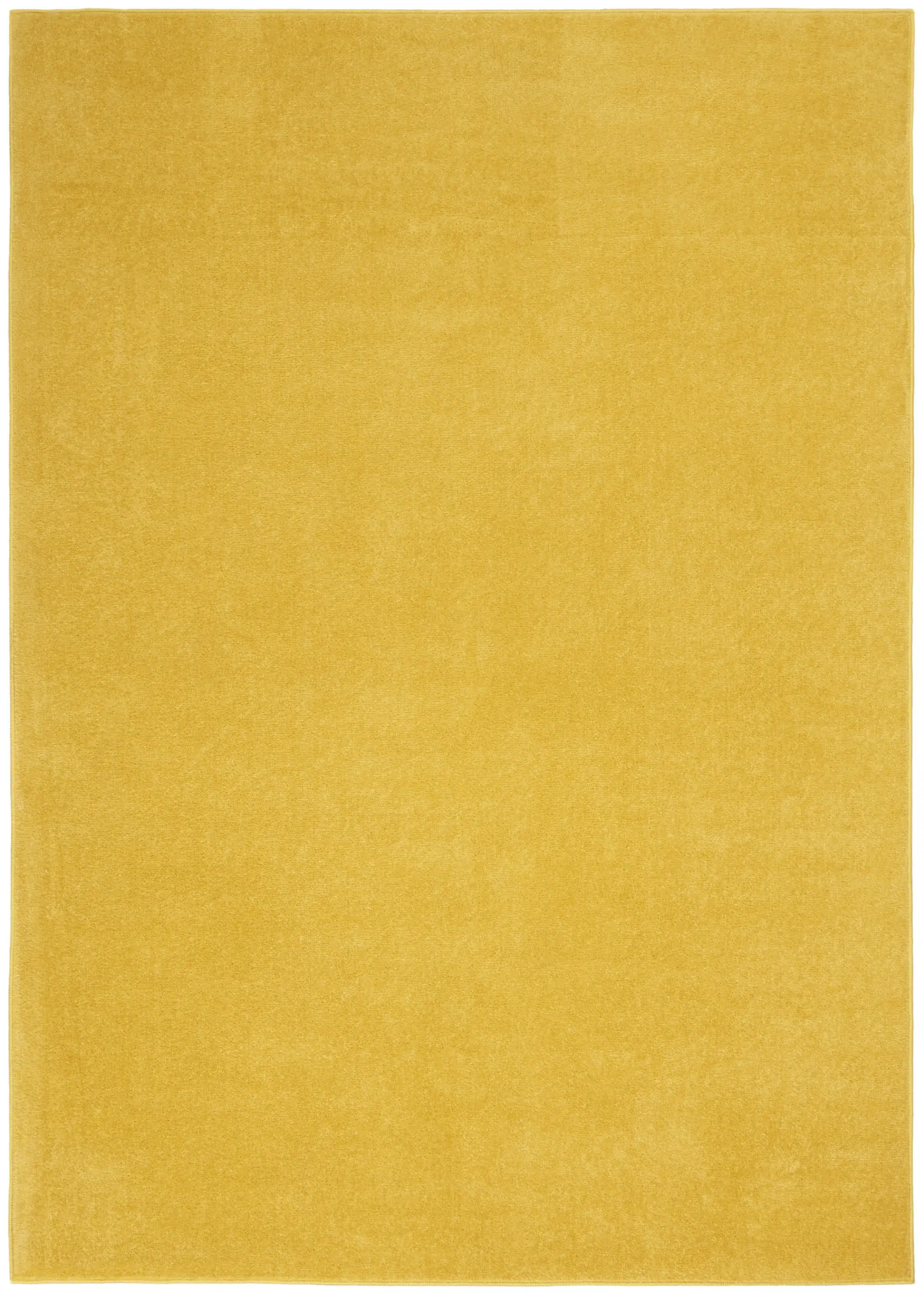 6' X 9' Yellow Indoor Outdoor Area Rug