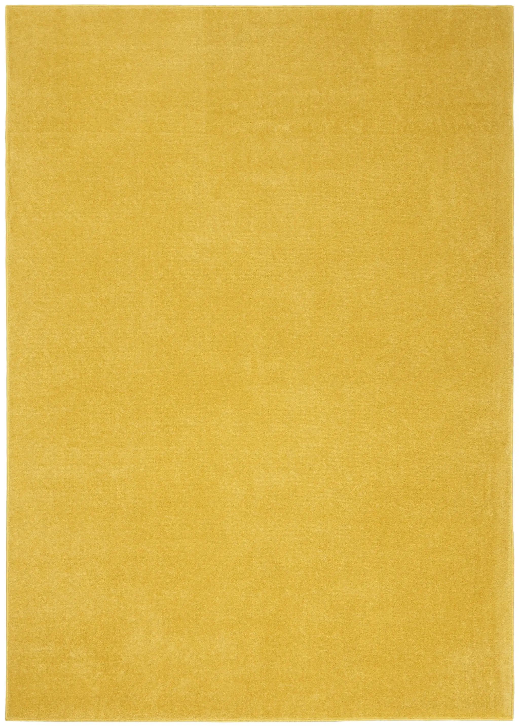 6' X 9' Yellow Indoor Outdoor Area Rug - Image 4