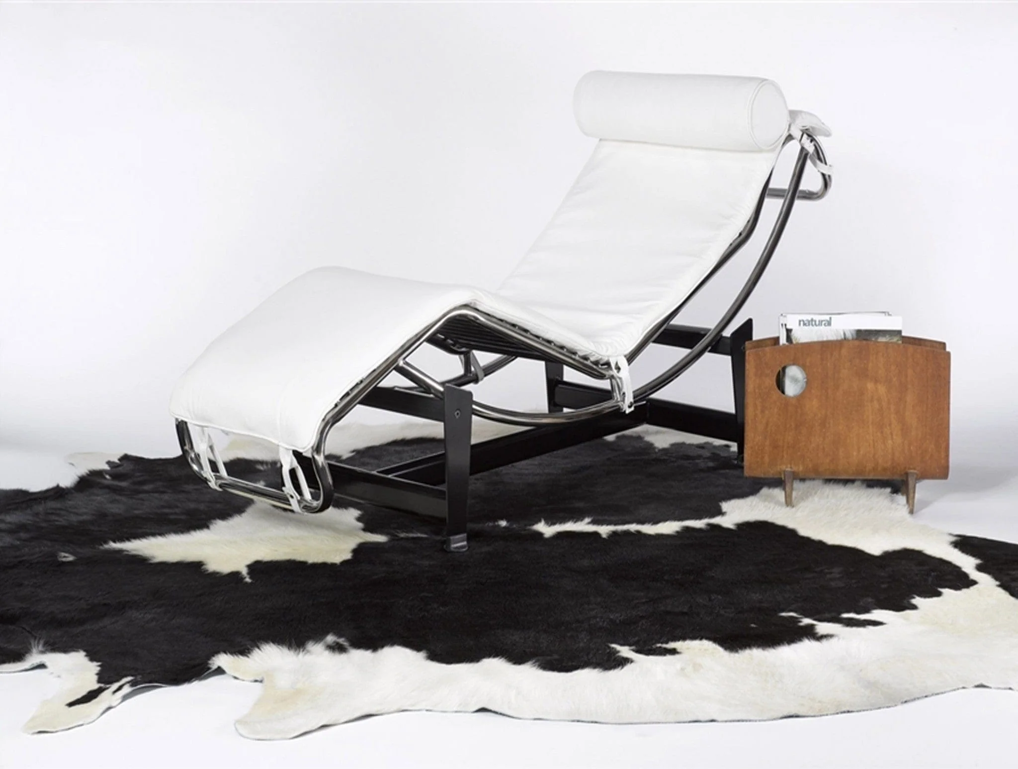 60" X 84" Black And White Cowhide - Area Rug - Image 4