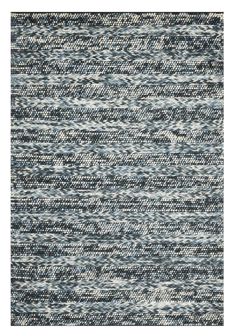 60 X 84 Blue Wool Rug - Image 2