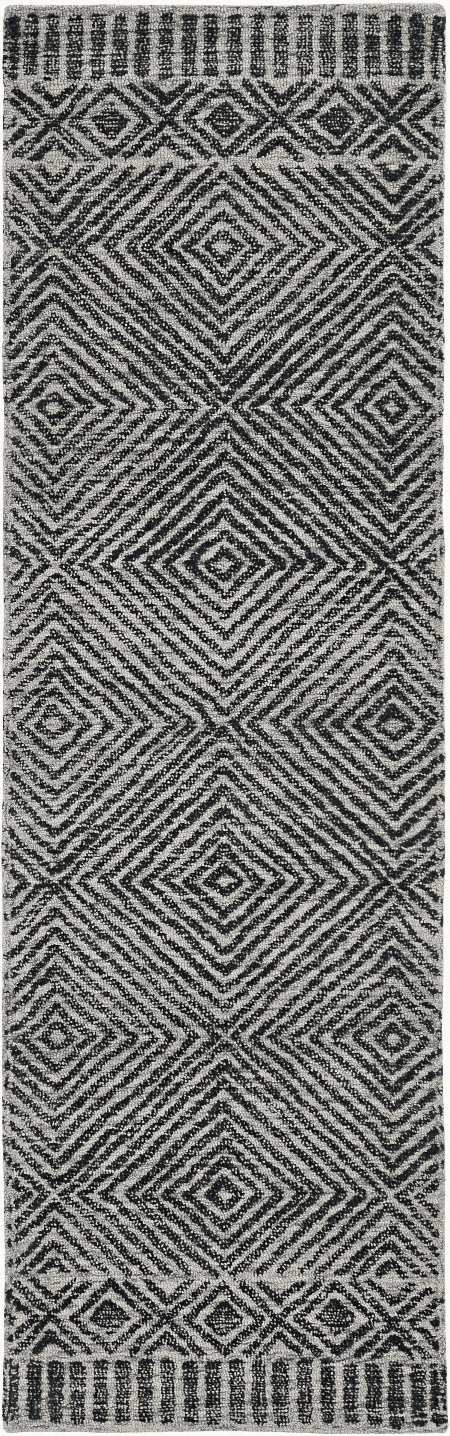 60 X 84 Blue Wool Rug - Image 4