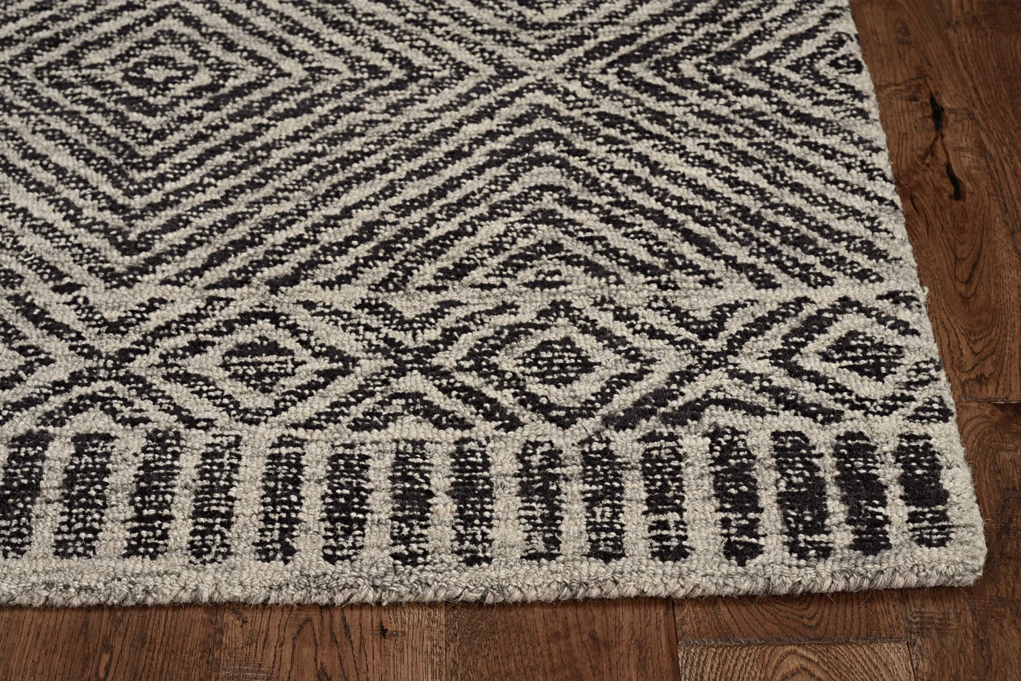 60 X 84 Blue Wool Rug - Image 5