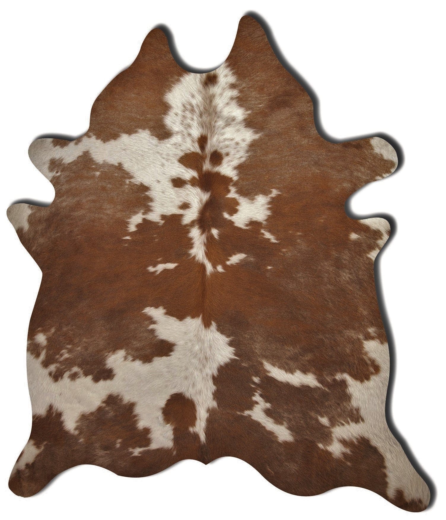 60" X 84" Brown And White Cowhide - Area Rug - Image 2
