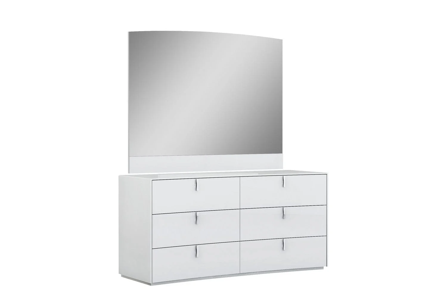 62" X 19" X 30" White  Dresser - Image 2