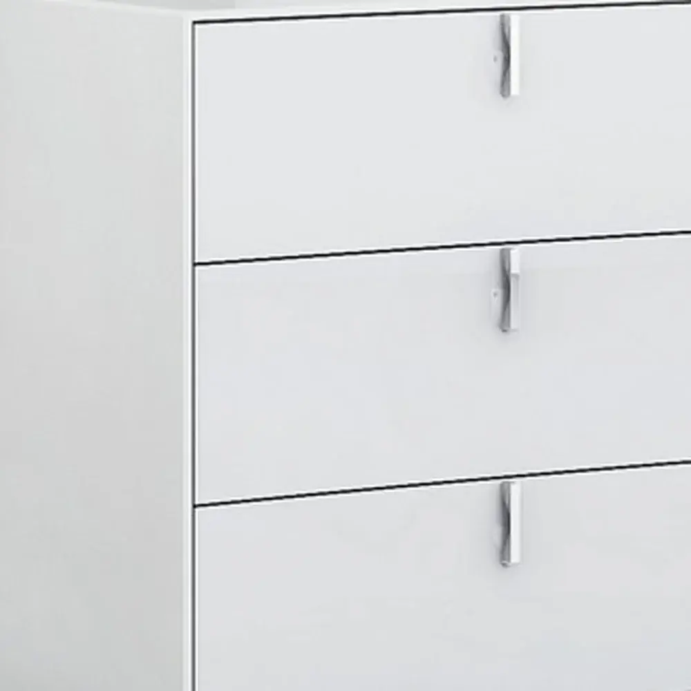 62" X 19" X 30" White  Dresser - Image 7