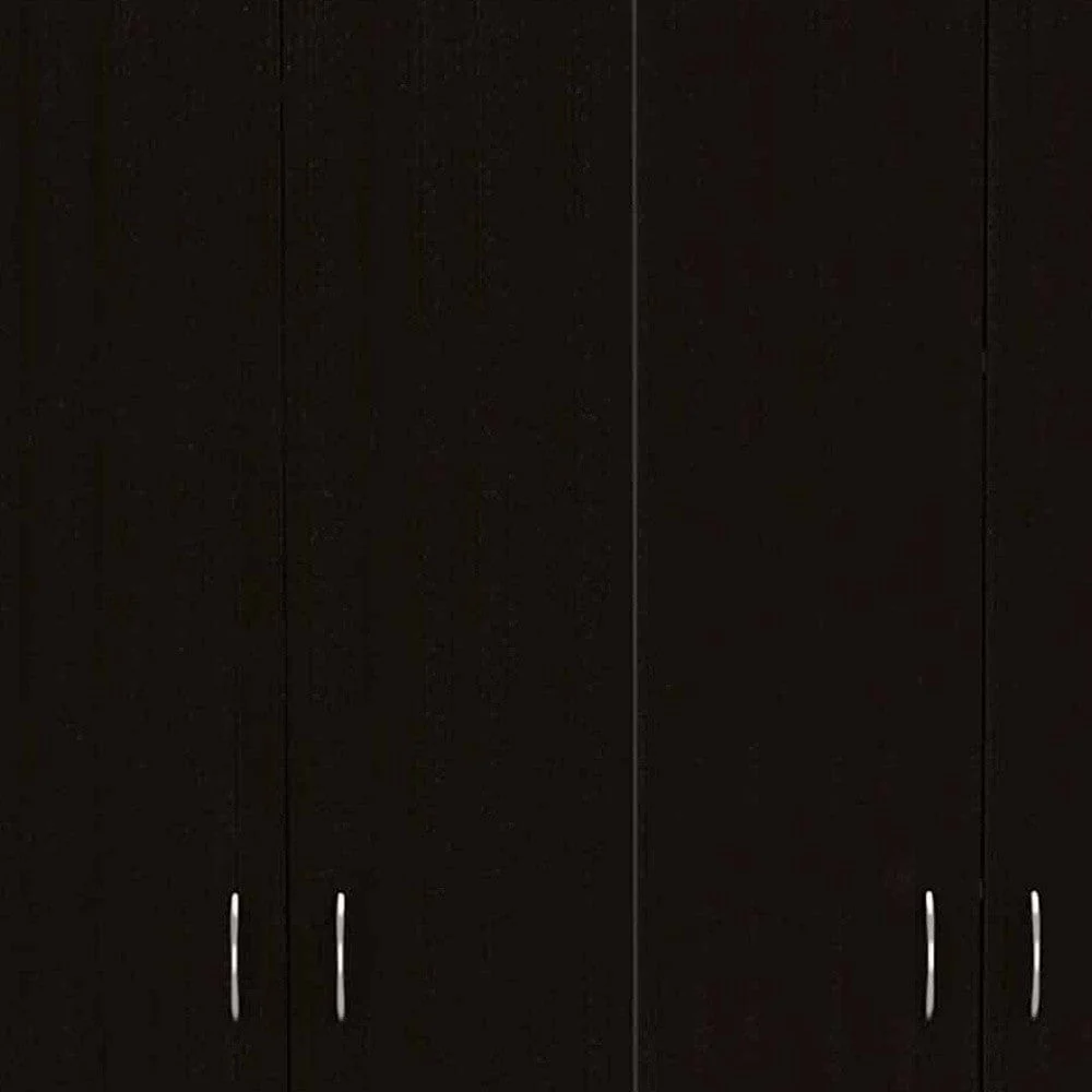 67" Black and White Single Drawer Combo Dresser - Image 3