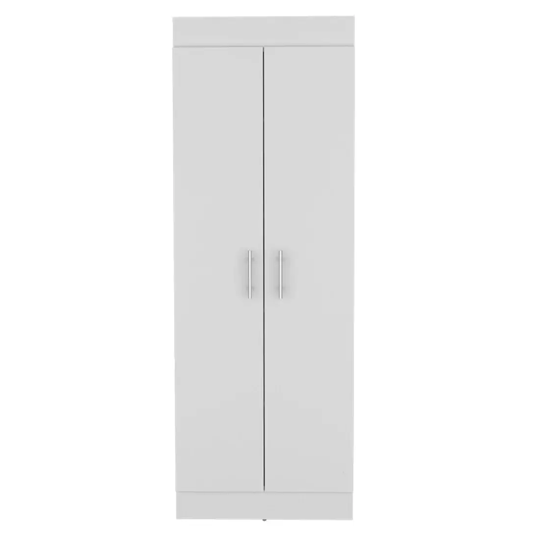 67" White Wood Pantry Or Storage Closet - Image 2
