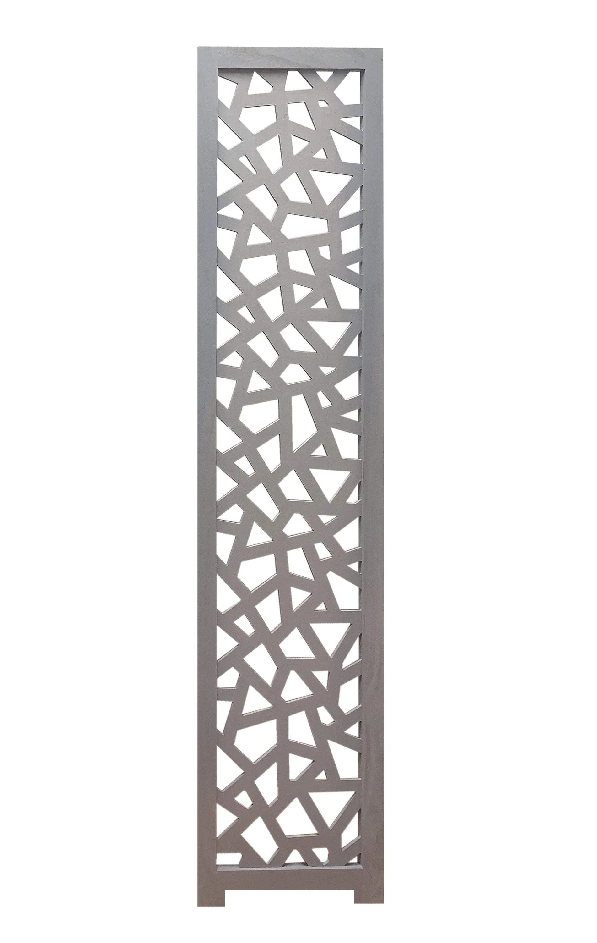 67 X 1.5 X 50 Gray Wood  Screen - Image 2
