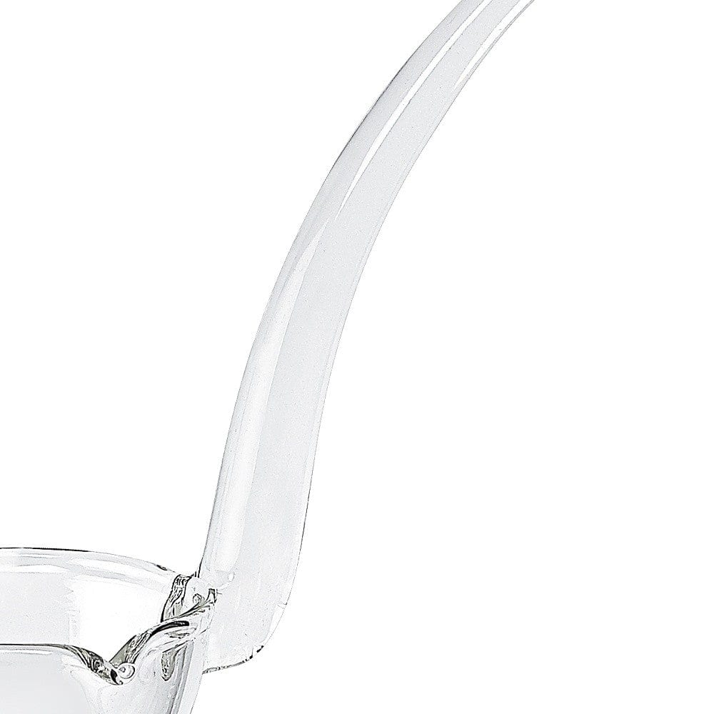 7" Mouth Blown Crystal Gravy Ladle - Image 6