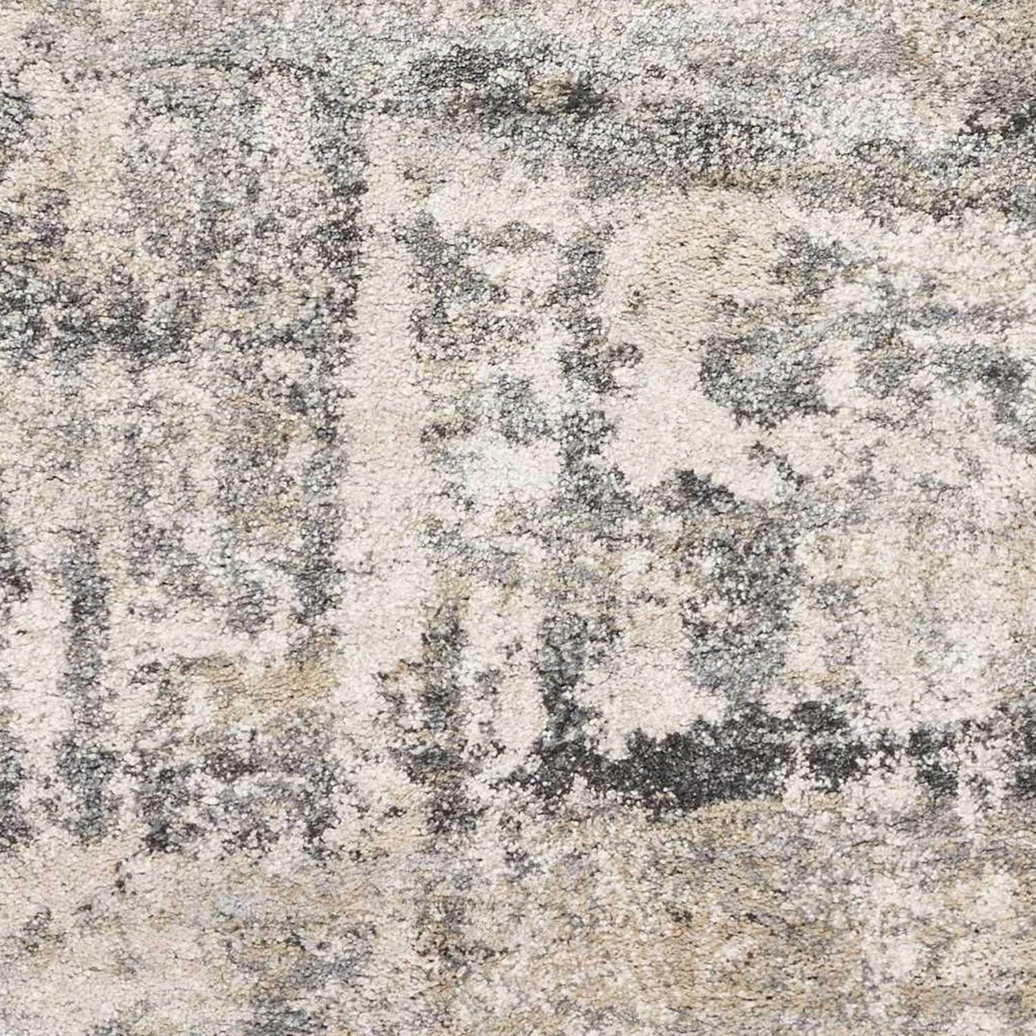 7' Natural Abstract Runner Rug - Image 6