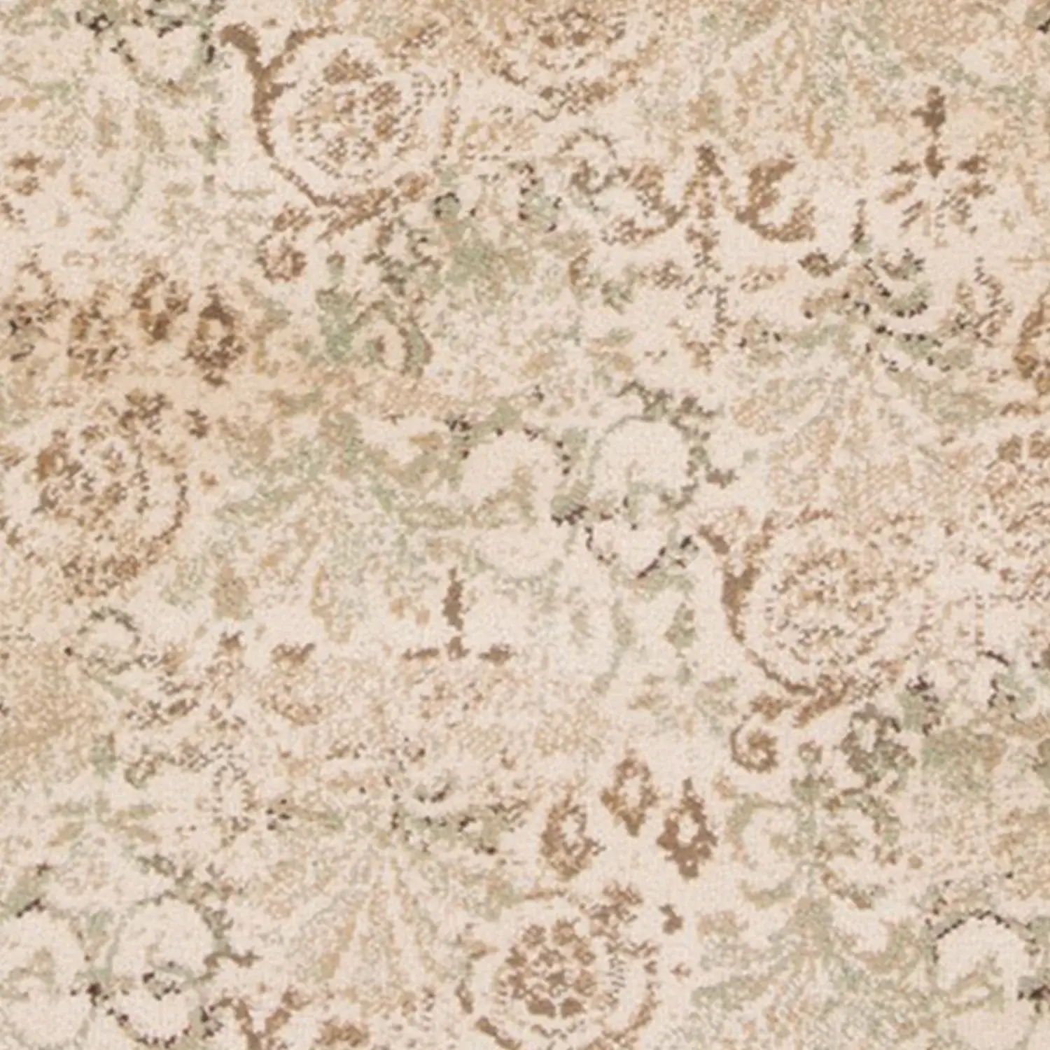 7' Runner Ivory Runner Rug - Image 3