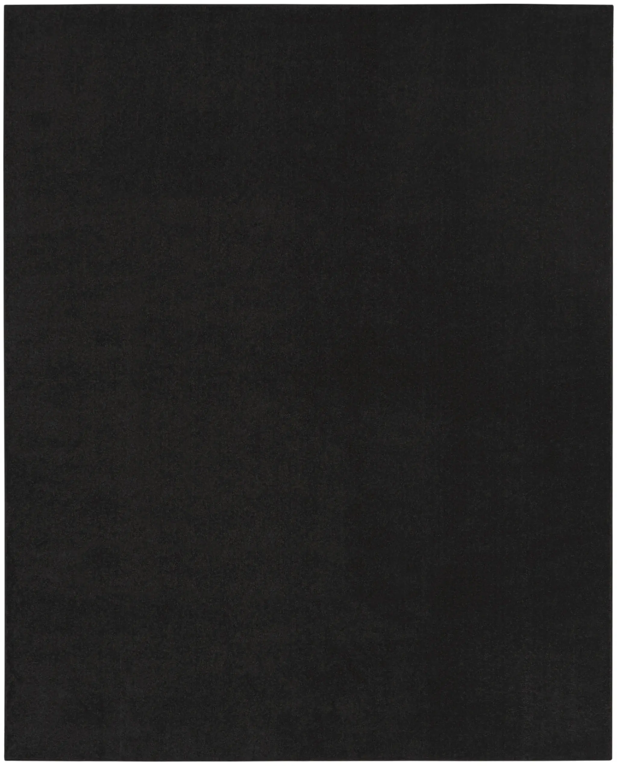 7' X 10' Black Stain Resistant Indoor Outdoor Area Rug - Image 3
