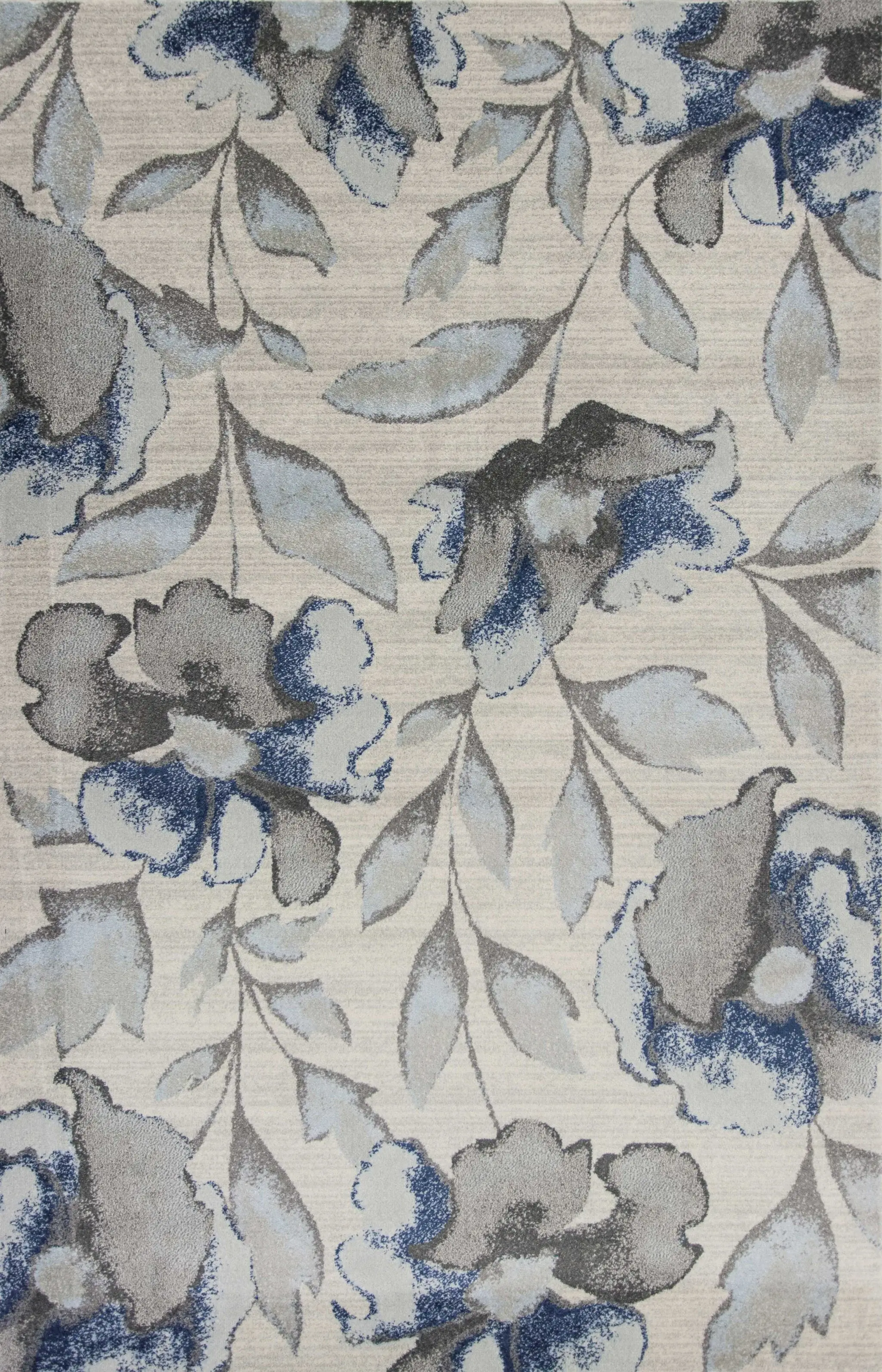 7' X 10' Blue and Gray Area Rug - Image 7