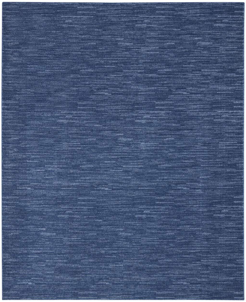 7' X 10' Blue Non Skid Indoor Outdoor Area Rug - Image 2