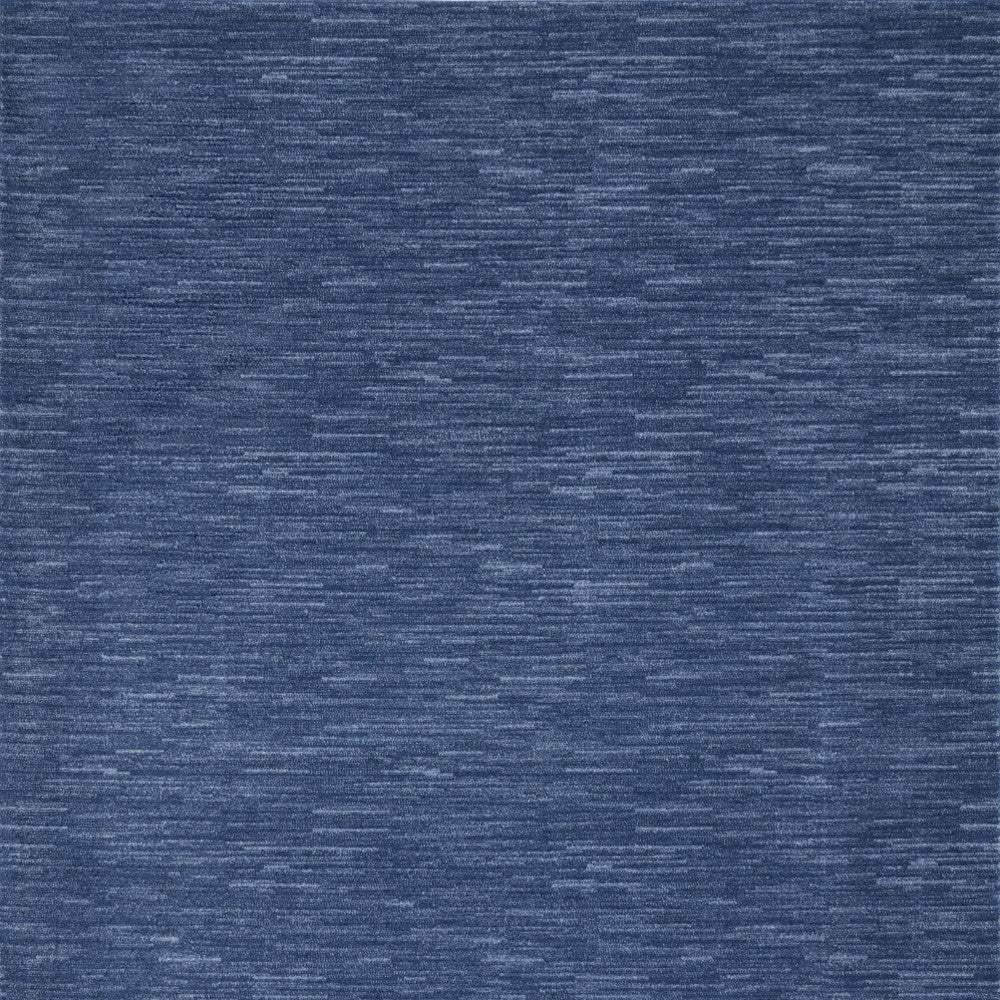 7' X 10' Blue Non Skid Indoor Outdoor Area Rug - Image 4
