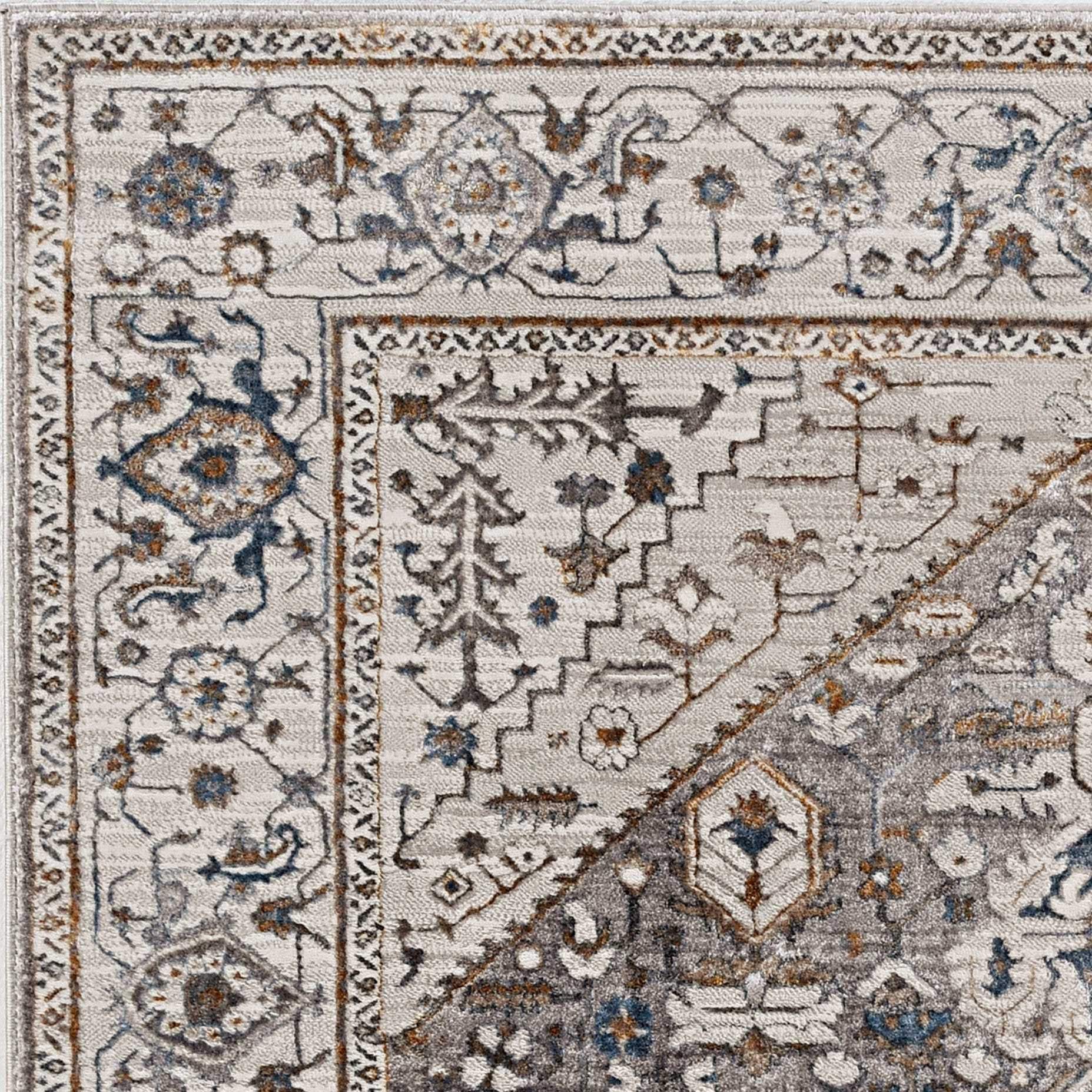 7' X 10' Gray Area Rug - Image 5