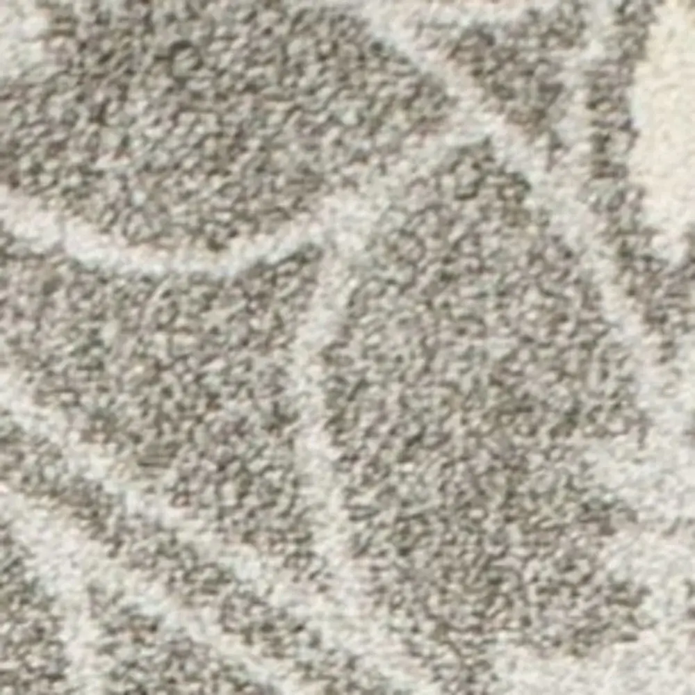 7' X 10' Gray Moroccan Indoor Outdoor Area Rug - Image 5