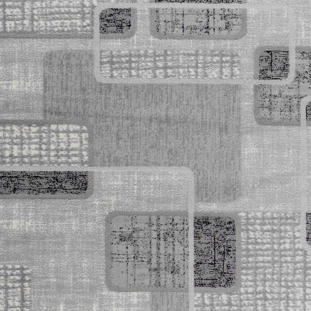 7' X 10' Grey Geometric Area Rug - Image 4