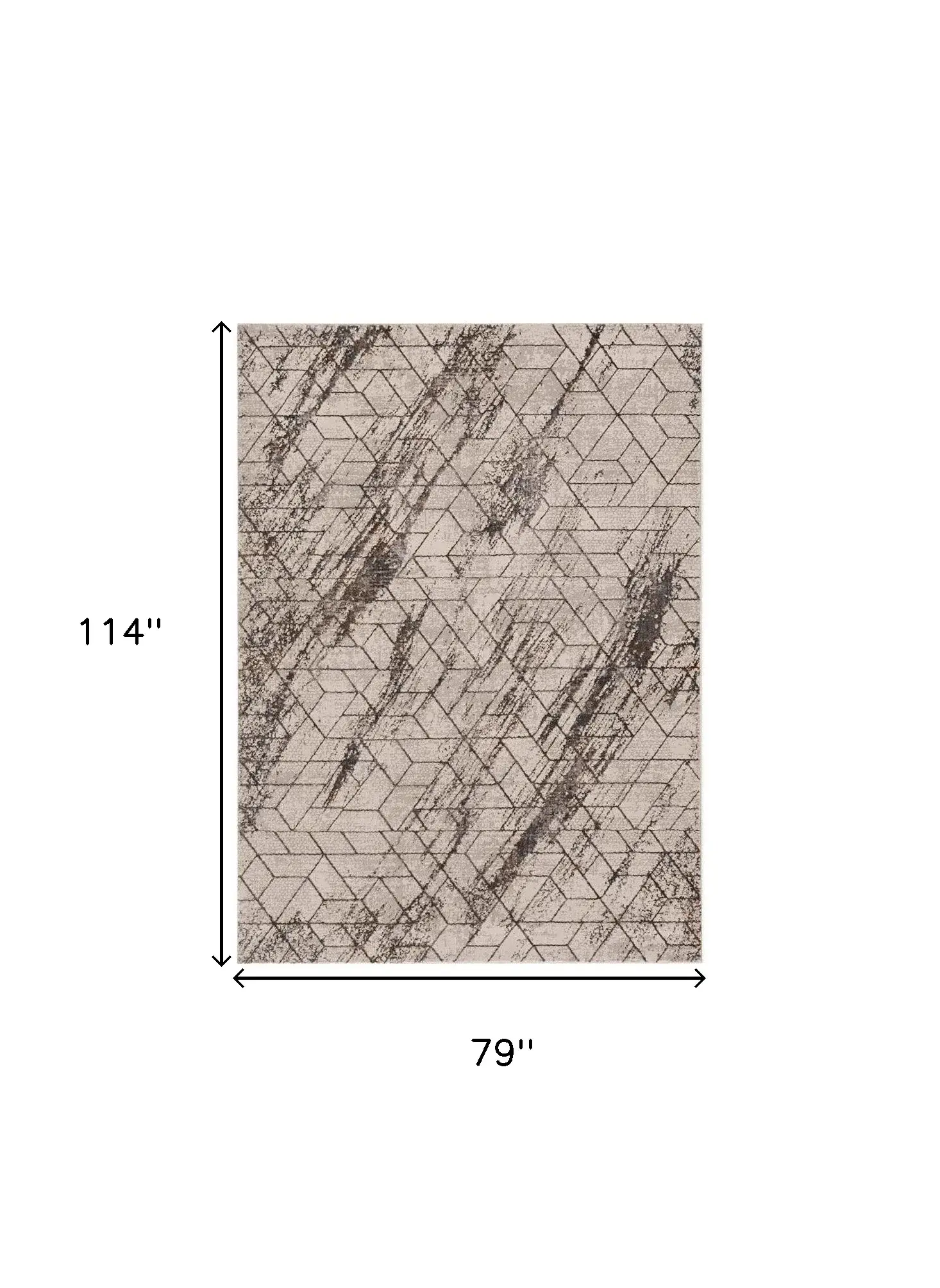 7' X 10' Ivory Area Rug - Image 3