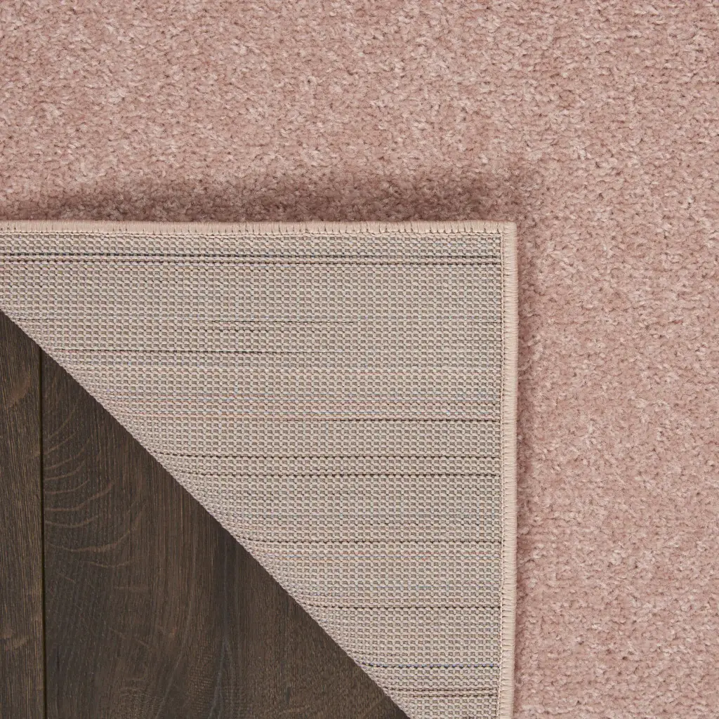 7' X 10' Pink Non Skid Indoor Outdoor Area Rug - Image 5