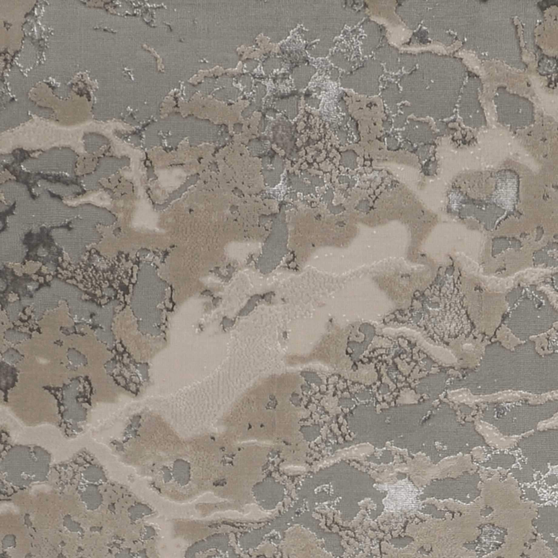 7' X 10' Sand Grey Machine Woven Abstract Indoor Area Rug - Image 5