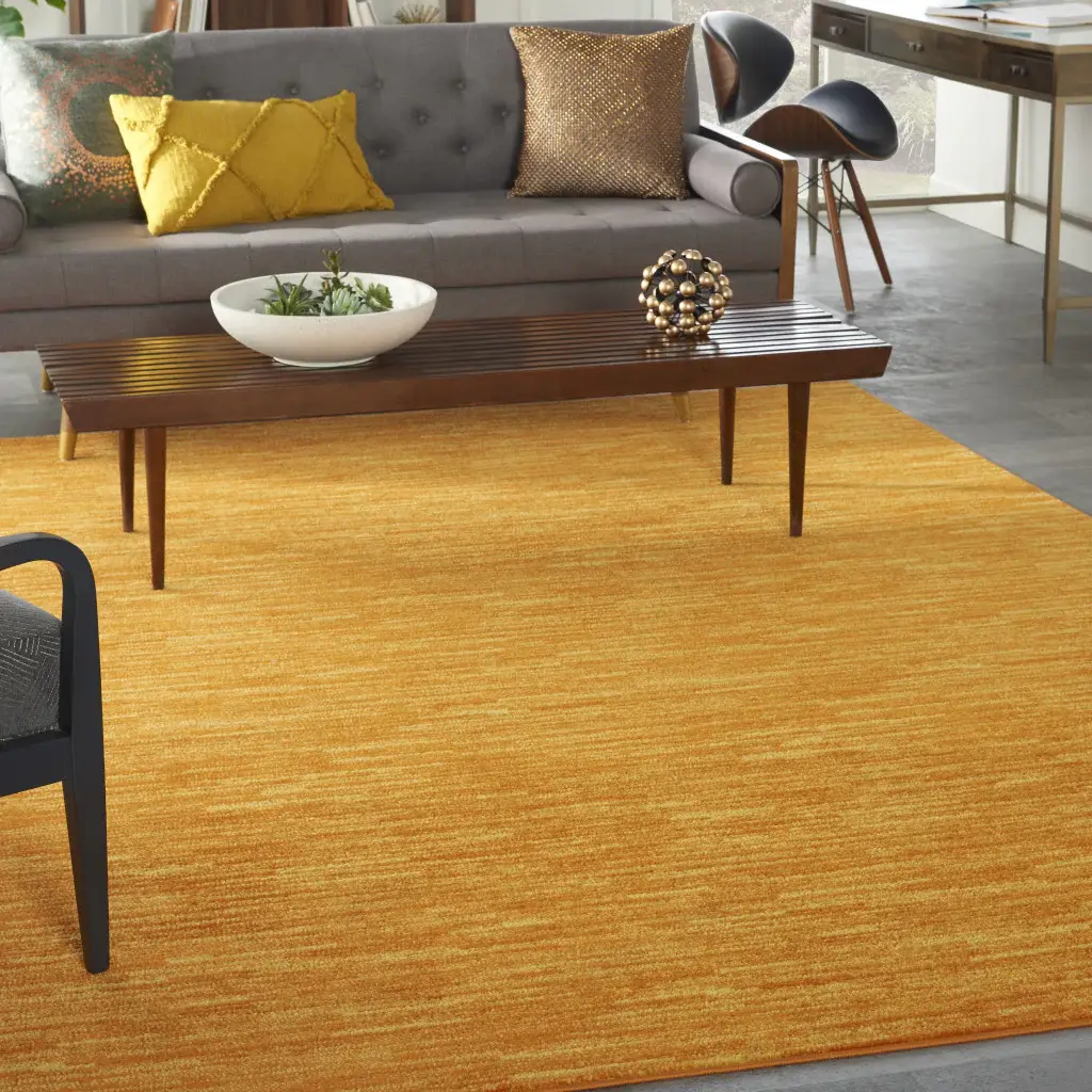7' X 10' Sunburst Non Skid Indoor Outdoor Area Rug - Image 5