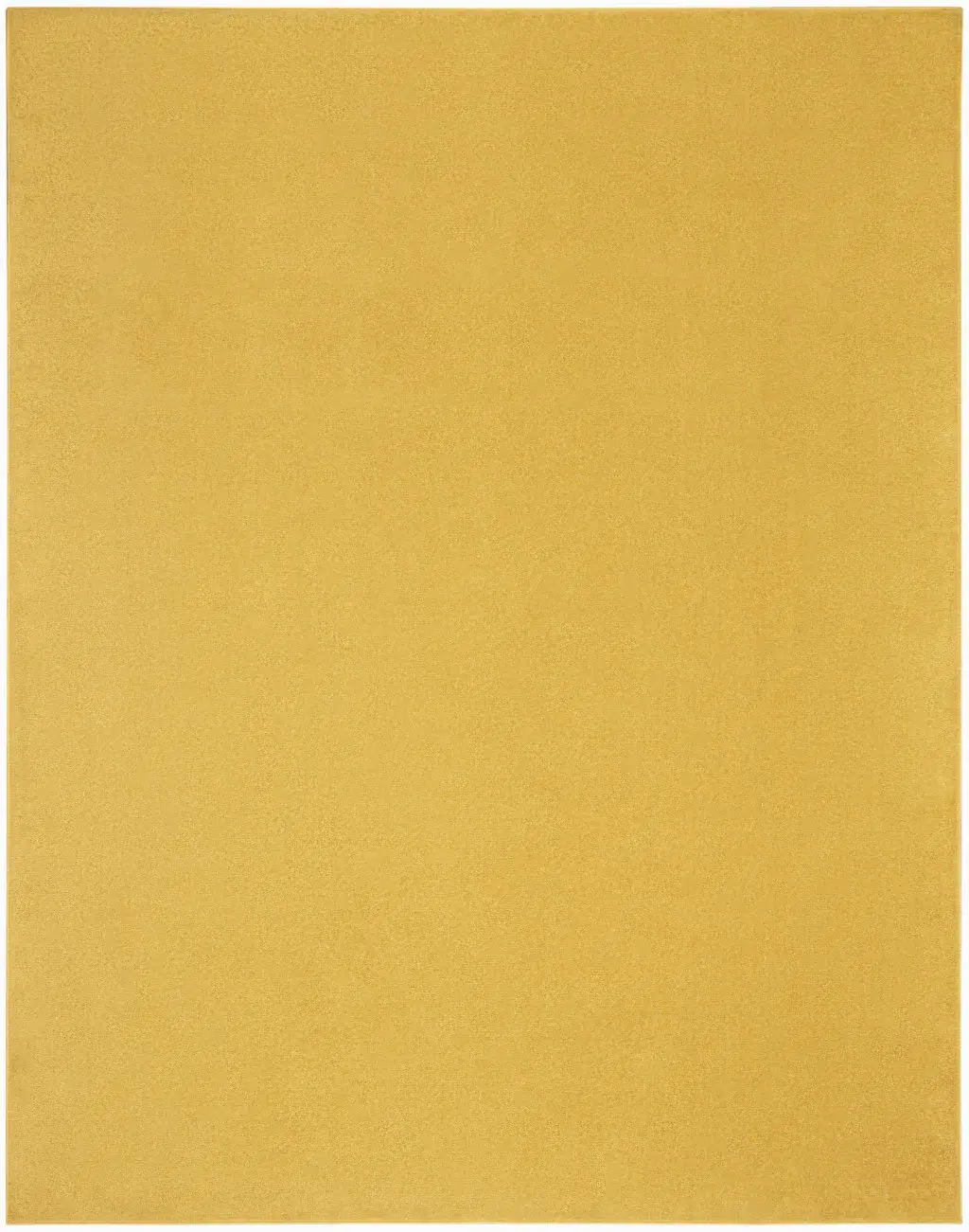 7' X 10' Yellow Non Skid Indoor Outdoor Area Rug